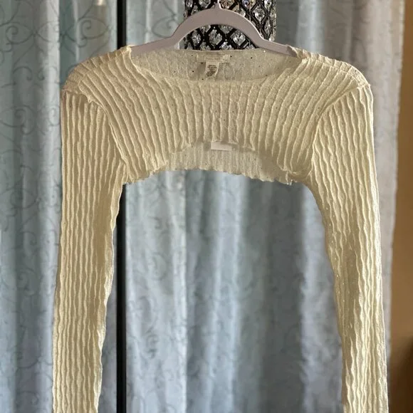 Full Tilt Cream Bolero - Picture 1 of 4